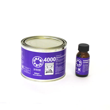 CV4000 CEMENT  800GM SET PLUS HARDENER